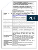 Checklist For Enrolment With GST Portal 09012017