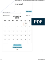 Plasticidad Neuronal - Calendario - Vista Mensual Detallada - Diciembre 2016