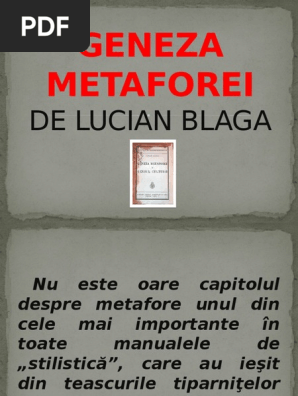 Metafora Pdf
