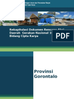 Rekapitulasi RAD Gorontalo