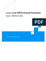 ZXUR 9000 UMTS (V4.15.10.20) Ground Parameter Reference