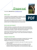 Naturalist Outreach Seed Dispersal