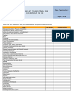 Check-List Conditions de Vie