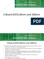 Z-Board (EIFS) 60mm and 100mm