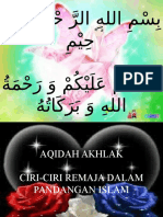 Ciri - Ciri Remaja Islam