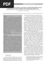 Características da população que usa benzodiazepínicos em uma UBS Sorocaba