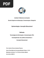 TIC-Consequências nas Práticas Educativas e Inovação Educacional