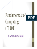 Algo Anf Fundamentals of C