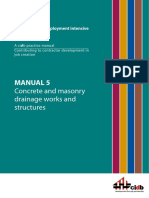 Manual 5 - Concrete and Masonry Drainage Works and Structures