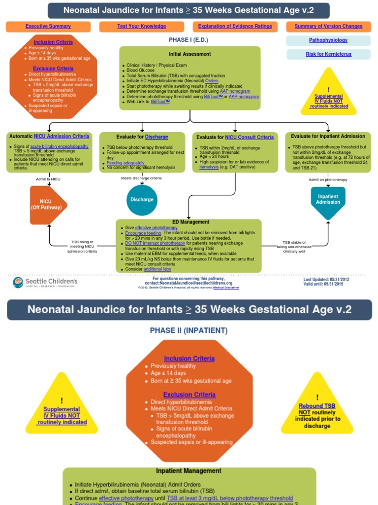 Neonatal Jaundice Pathway.pdf Neonatal Intensive Care Unit