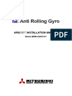 Anti Rolling Gyro Installation ARG250T