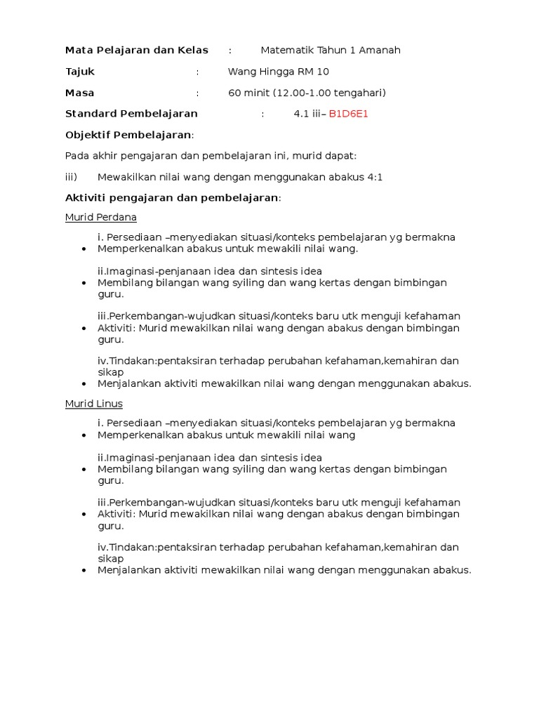 4 1 Iii Wang Wakil Nilai Wang Abakus Pdf