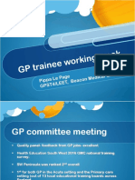 GP Training Working Week