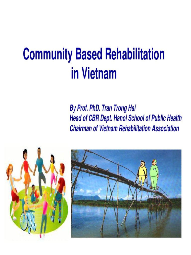 Community Based Rehabilitation in vietnam pdf Disability Physical