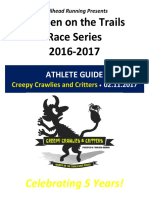 Athlete Guide: Creepy Crawlies and Critters 2017
