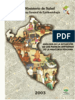 Análisis de La Situación de Los Pueblos Indígenas de La Amazonía Peruana