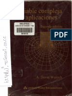 Variables Complejas Con Aplicaciones - A. David Wunsch (Capitulo 1-4)