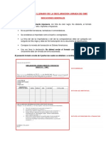 Instructivo de Llenado de La Declaracion Jurada de Omc Natural