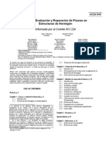 Causas Evaluacion Reparacion de Fisuras