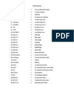 Excel Shortcuts PDF