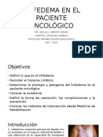 Linfedema en El Paciente Oncológico