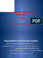 Automatic Nervous System: Autonomic Drugs