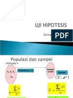 II. Uji Hipotesis