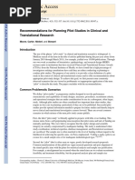 Recomendaciones Estudio Piloto