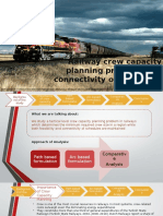 Railway Crew Capacity Planning Problem With Connectivity