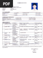 Sample CV Coplited Application's