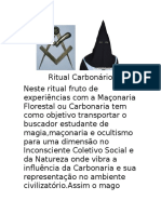 Ritual Carbonário guia buscador