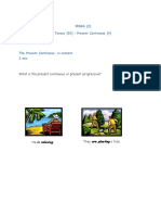 02 English Grammar - Verbs - 02 Tenses - 4 Present Continuous - PDF PDF