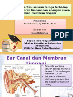 Pengaruh orientasi saluran telinga terhadap  gerakan membran.pptx