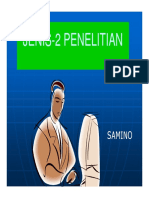 Jenis2 Penelitian PDF