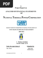 Download financial statement analysis of ntpc by nitin garg SN33684761 doc pdf
