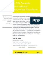 Novembernewsletter Amnesty