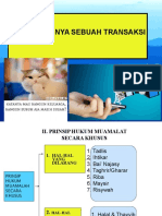 Terlarangnya Sebuah Transaksi