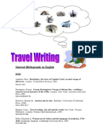 Selected Bibliography in English Travel Books