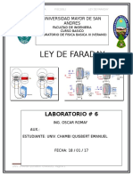 Ley de Faraday Lab 6