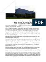 Mt Hibok-Hibok Volcano Eruptions Timeline