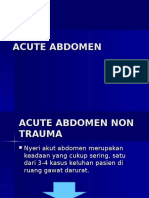 Acute Abdomen