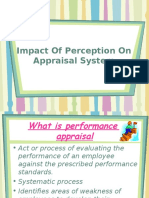 Impact of Perception on Appraisal System