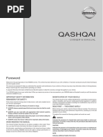 j11 Nissan Qashqai Owner's Manual