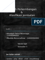 Sejarah Dan Klasifikasi Jembatan