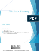 Film Poster Planning