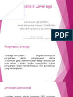 Analisis Leverage Singkat