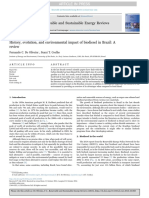 History, Evolution and Enviroenmental of Biodiesel in Brazil