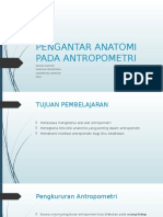 Pengantar Anatomi Pada Antropometri