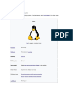 Linux: Linux Kernel Linux (Disambiguation)