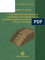 Mordovin Maxim: A Várszervezet Kialakulása A Középkori Magyarországon, Csehországban És Lengyelországban A 10-12. Században